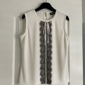 Karl Lagerfeld Paris Sleeveless Blouse Size M